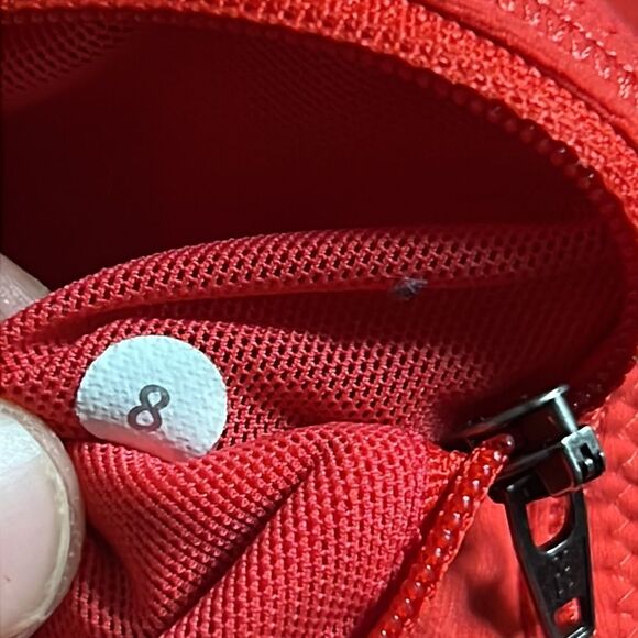 Lululemon Women's Forme Jacket *Brushed Love Red / Deep Coal Size 8 Stretch GUC - Picture 6 of 11